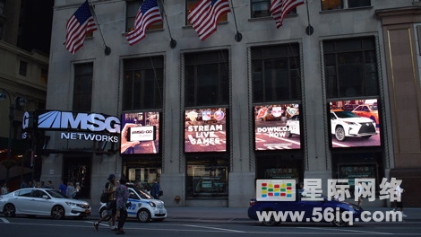 纽约Penn广场迎来超高清LED广告牌,多媒体信息发布系统,数字标牌,数字告示，digital signage