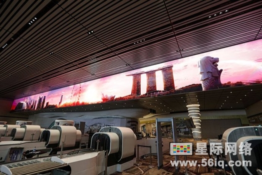 LED视频墙提升机场颜值,多媒体信息发布系统,数字标牌,数字告示，digital signage